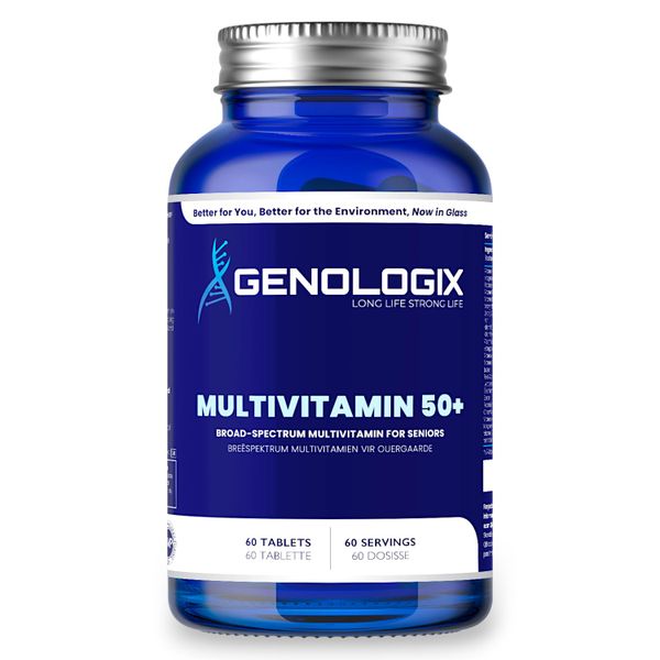 Genologix - Adults Broad Spectrum Multivitamin Senior 50+ (60 Days Supply)