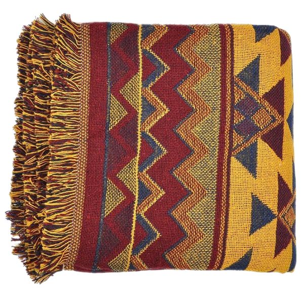 Decor Boho Throw Blanket Sofa Towel with Fringes Nordic