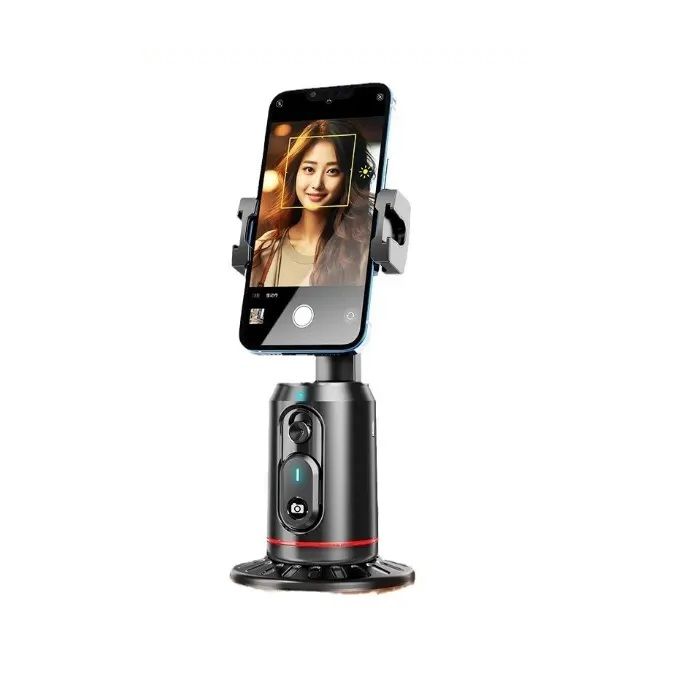 360 Rotation Gimbals Face Tracking Tripod Stand Wireless Remote Shot ...