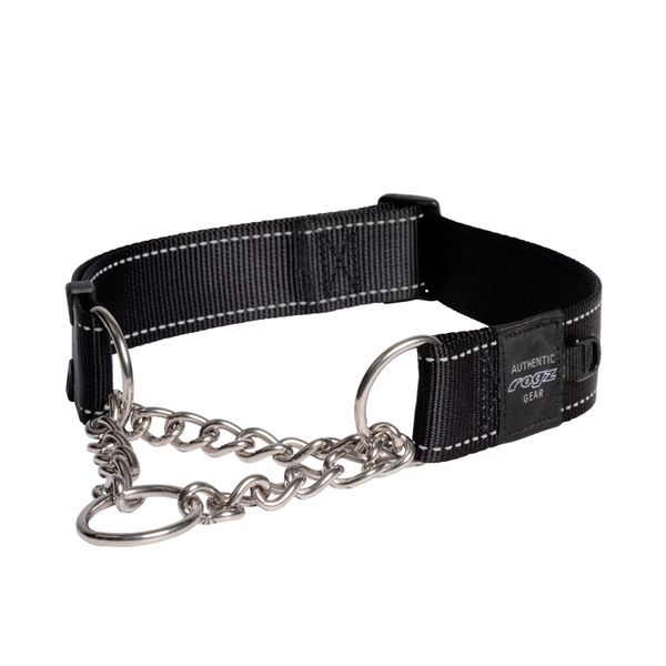 Rogz Dog Collar Control, Chain, Utility, Extra Extra Large 40mm