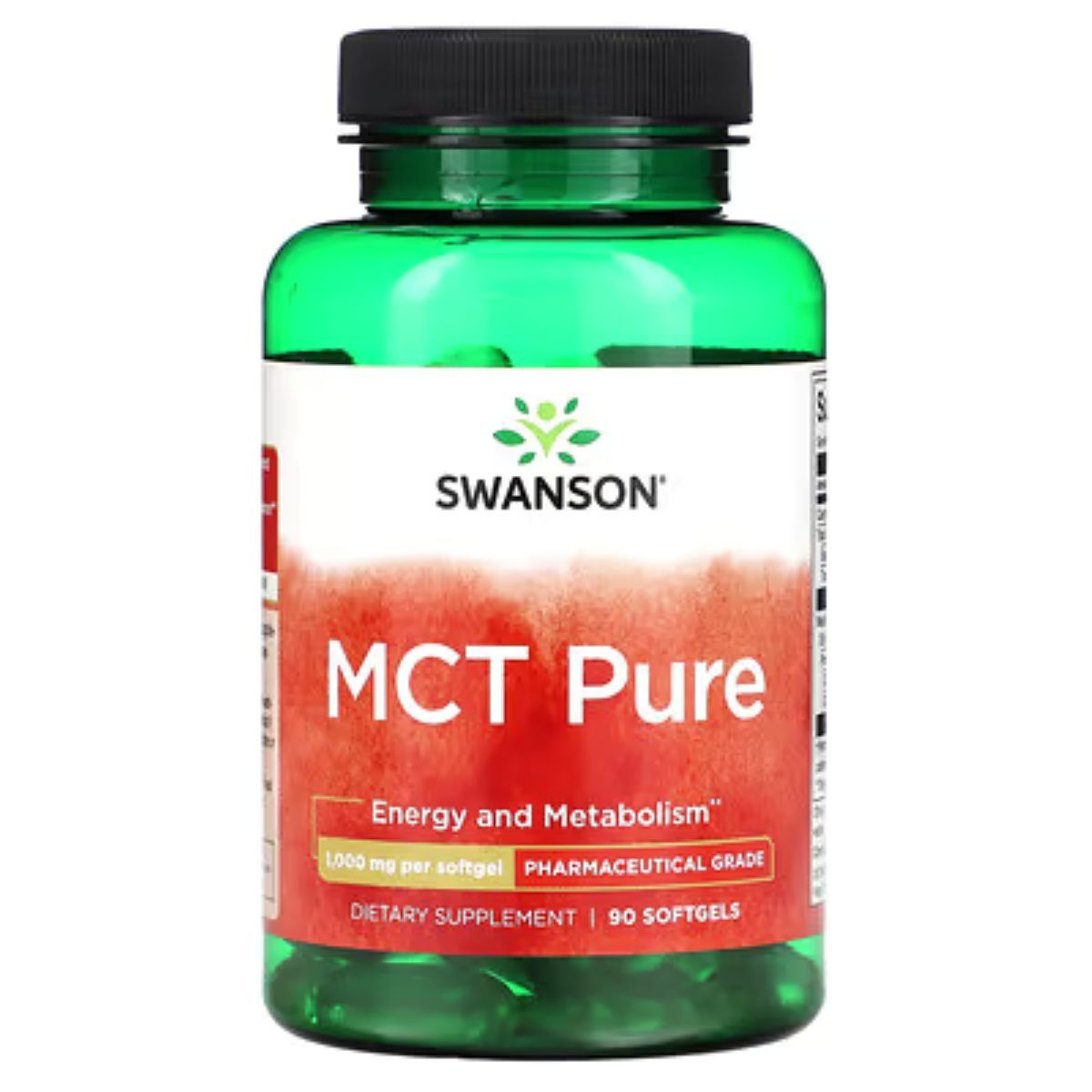Swanson MCT Pure 1,000 mg - 90 Softgels