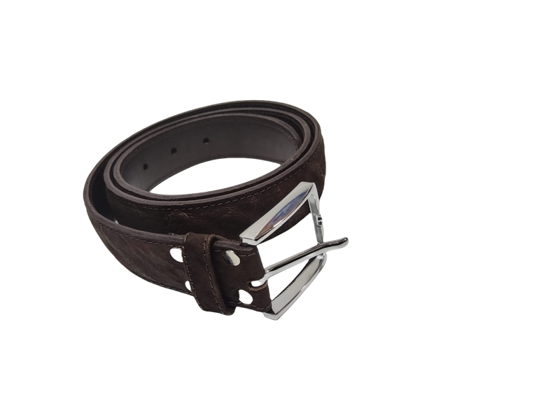 Genuine Elephant leather single tongue Belt