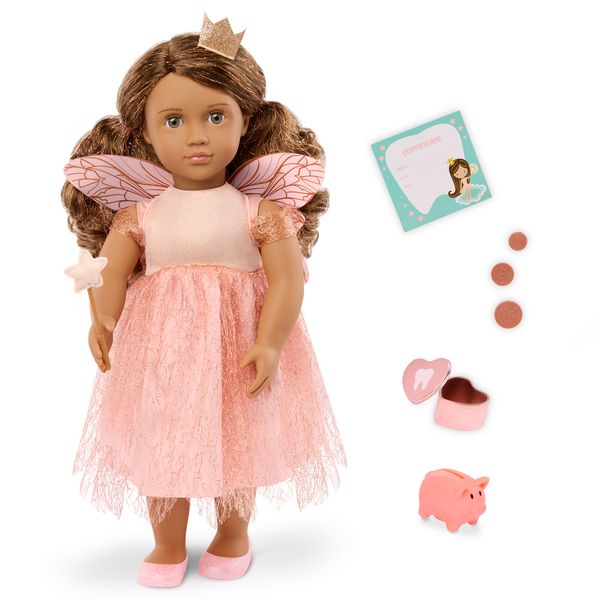 Our Generation 18-Inch Activity Doll Tooth Fairy - Light Brown Hair