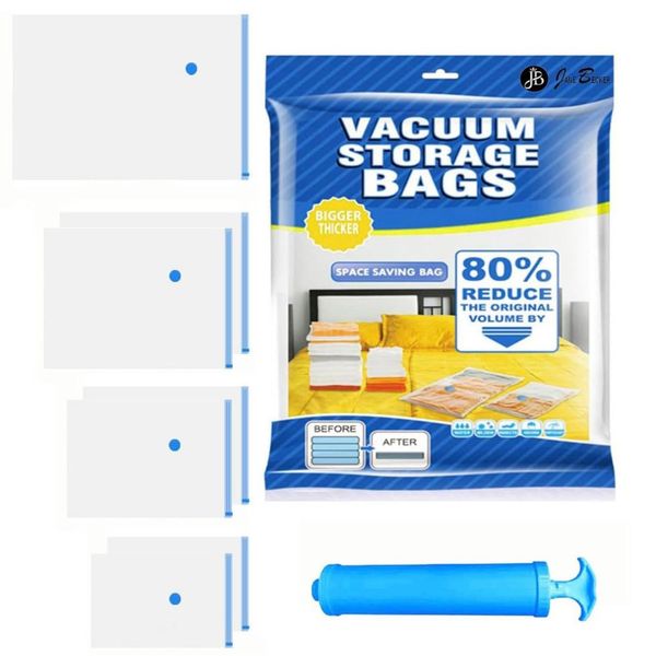 9-piece Vacuume Storage Bags Medium, Large and Jumbo
