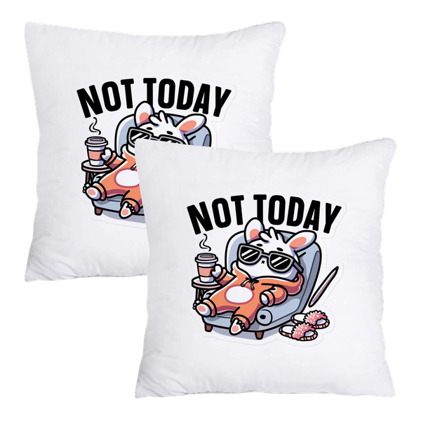 Scatter Cushion Cover Set (50cmx50cm) - Not today