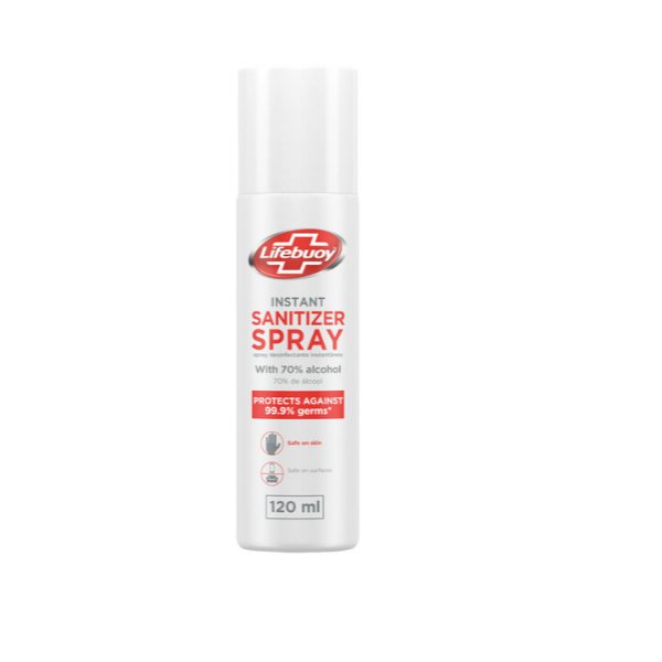 Lifebuoy Instant Hand Sanitizer Spray (4 X 120ml) | Buy Online in South ...