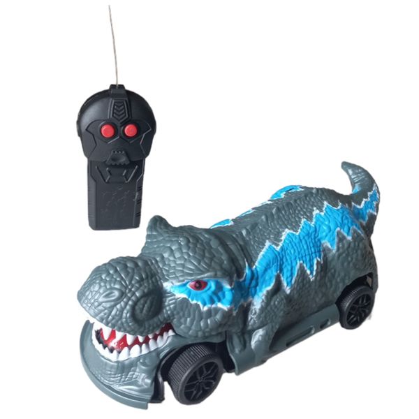 Remote Control Dinosaur Car Kids - Blue