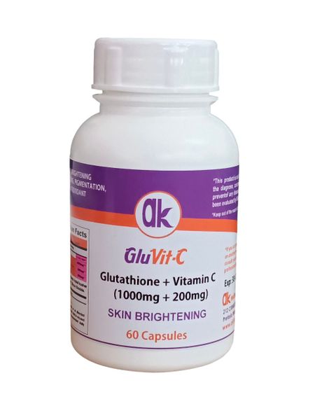 AK GluVit-C Capsules | Skin Brightening | Antioxidant | Skin clarity