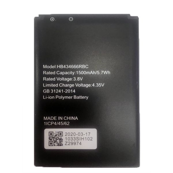 DW-Replacement Battery for Huawei E5557 Mobile Router (E55** Series)