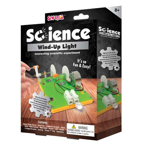 Sew Star DIY Solar Wind-Up Light STEM Kit