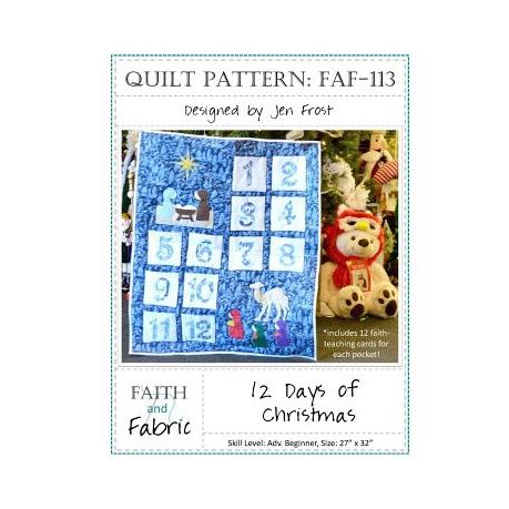 Christmas Applique Pattern – Faith and Fabric