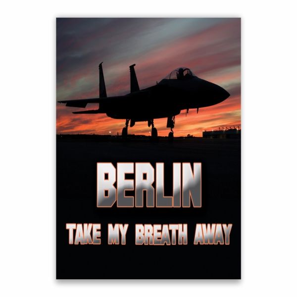 Berlin Take My Breath Away Poster - A1