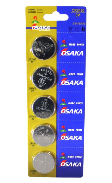 Osaka CR-2430 3V Multi Power Battery (Pack of 5)