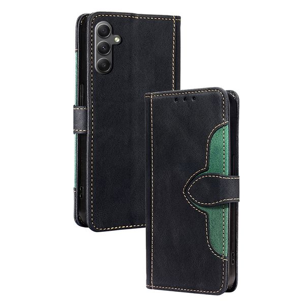 Retro PU Leather Flip Cover Case Compatible With Samsung Galaxy S25 FE