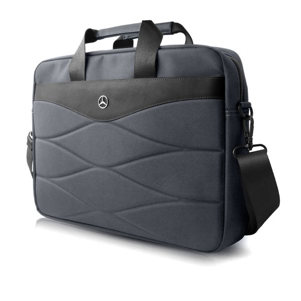 Mercedes - Pattern III - Computer carry bag 15" - grey