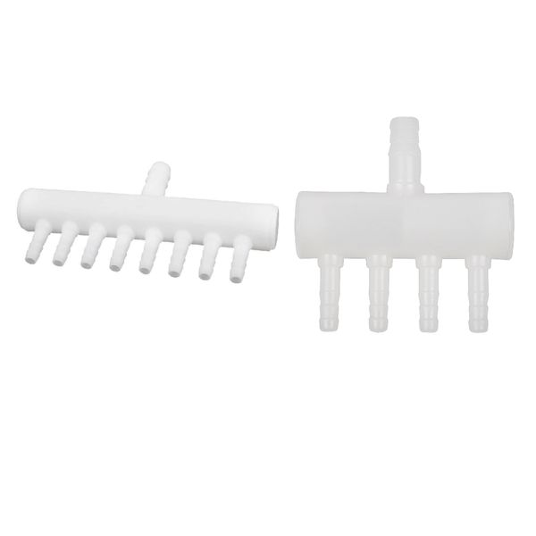 Plastic 8-Way Aquarium Tube Splitter Air Valve