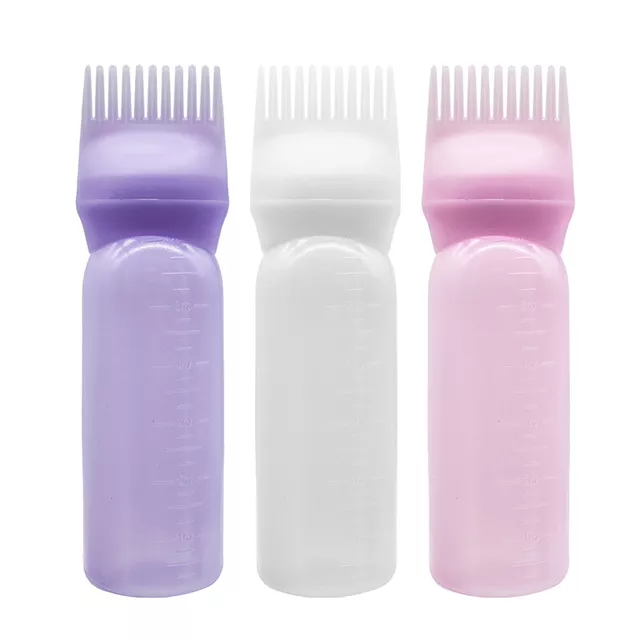 Root Comb Applicator Bottle for Hair and Scalp Treatment - 3 Pack ...