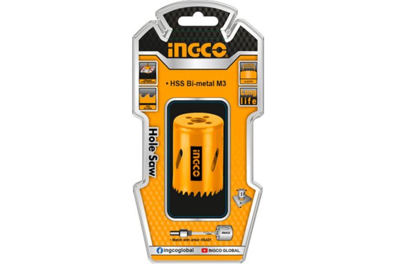 Ingco - HSS Bi-Metal Hole Saw (76 mm)