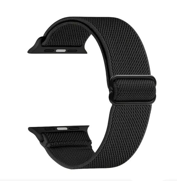 Elastic Nylon Watch Strap Compatible With Apple- 42mm, 44mm, 45mm and 49mm