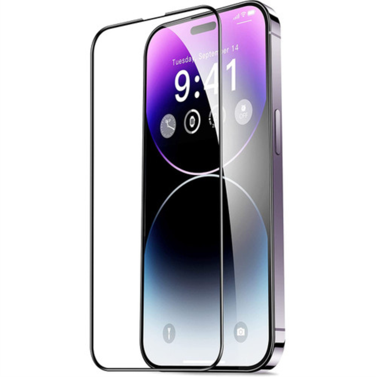 spigen 14 pro max tempered glass