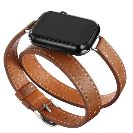 Double Tour Designed Replacement Strap for Apple Watch Series 42/44/45/49mm Image