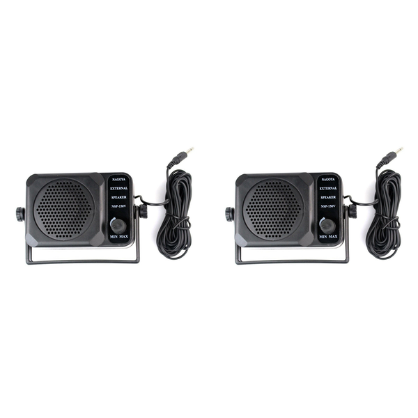 2X CB Radio Mini External Speaker NSP-150V Ham for HF VHF UHF