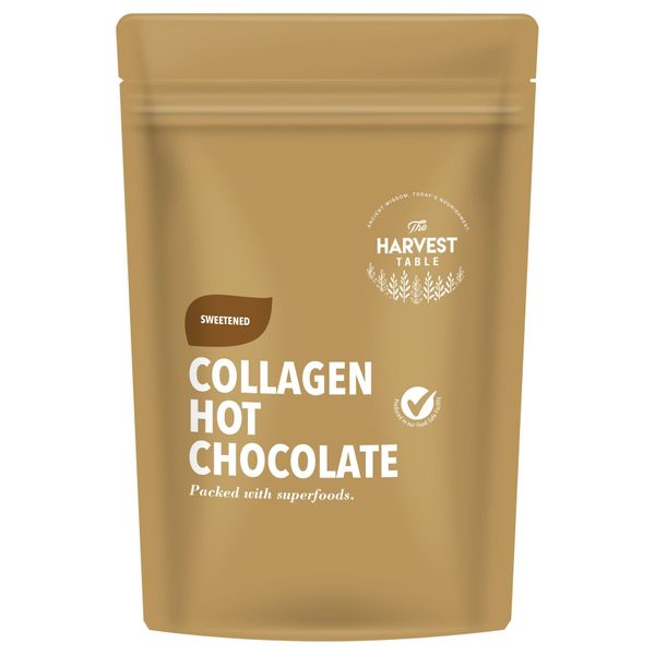 The Harvest Table Sweetened Collagen Hot Chocolate 200g