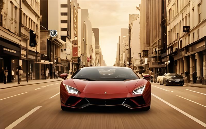 RootedArt Canvas Wall Art Home Decor - Lamborghini