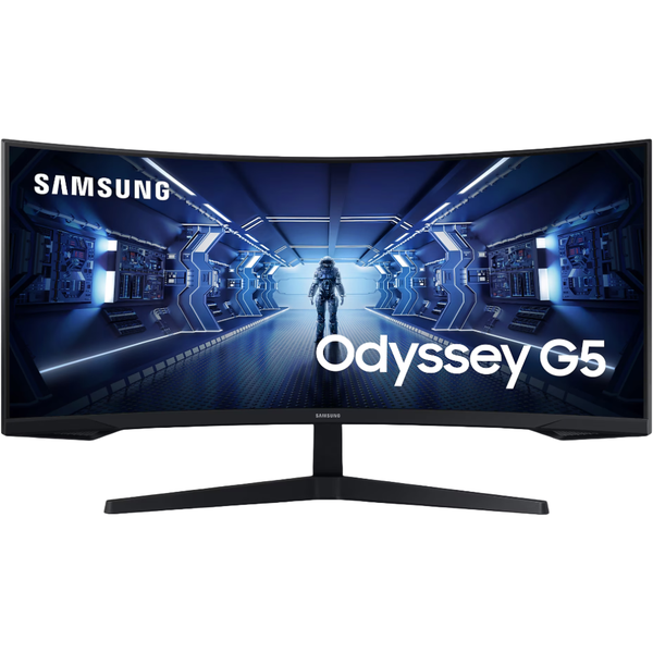 Samsung Gaming Monitor - 34" Curved Monitor Odyssey G5 Ultra WQHD