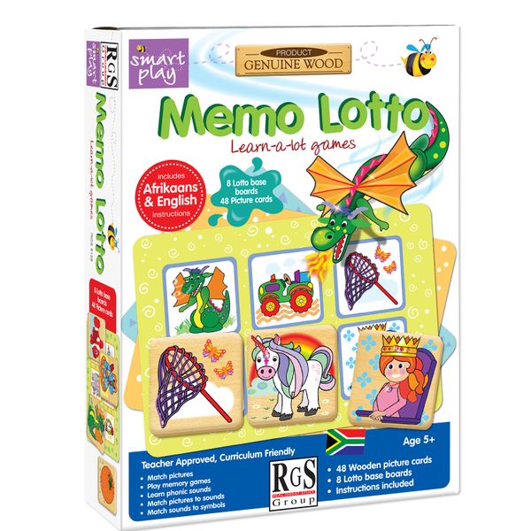 RGS Group Smart Play Memory Lotto Educational Game