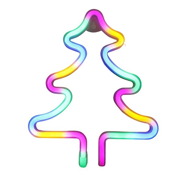 FA-A15 Christmas Tree Neon Sign Lamp USB And Battery Operated