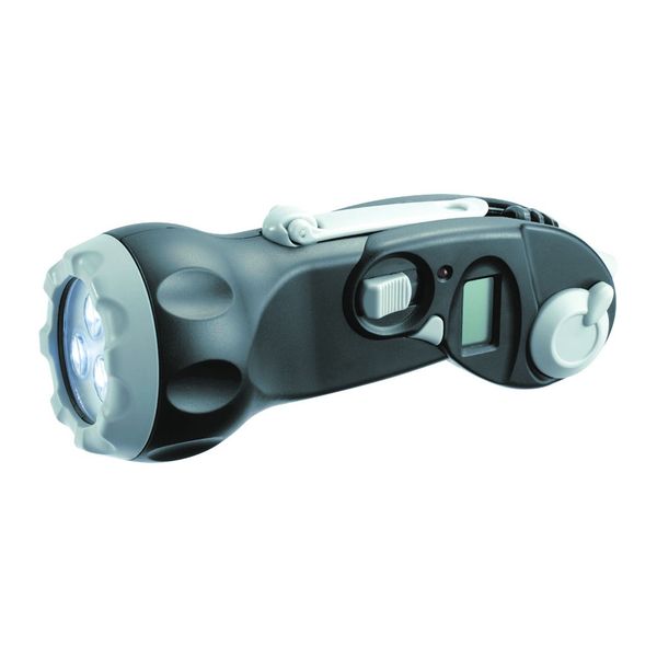 ACDC - Dynamo LED Torch With Tyre Gauge