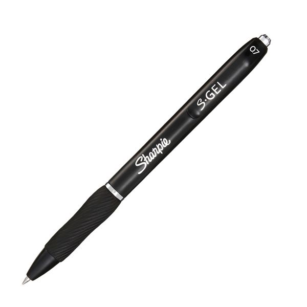 SHARPIE S-Gel - Gel pen medium point (0,7mm) Black - Box 12