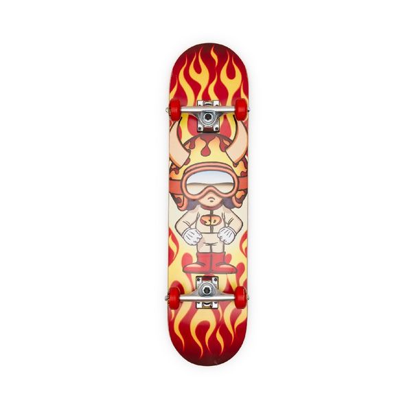 Speed Demons Skateboard Complete - Hot Shot - Multi - 7,5" Street