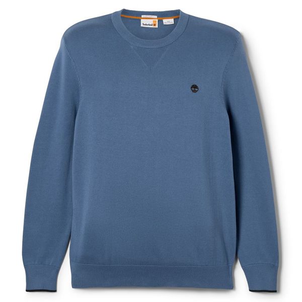 Timberland Williams River CrewneckMen Blue Cotton Regular Pullover