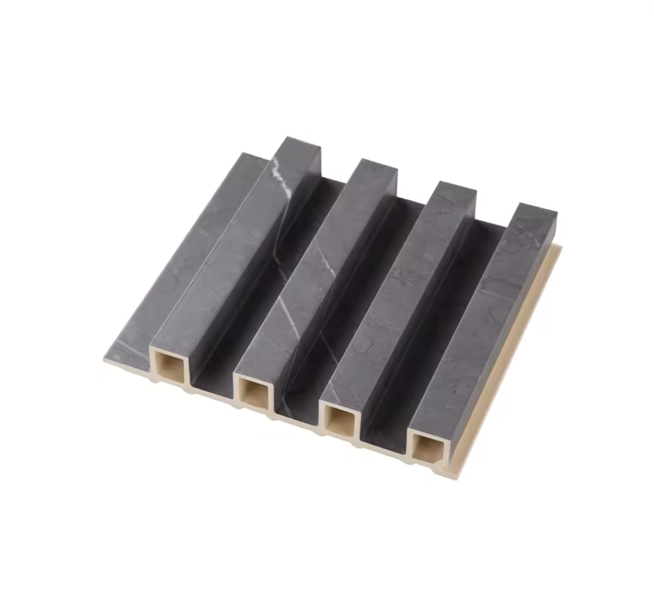 Exel Marble PVC Fluted Wall Panel (240x18cm) - 5 Panels