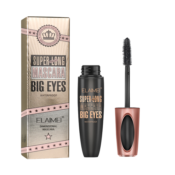 4D Silk Lash Mascara Waterproof Luxuriously Longer Thicker Voluminous