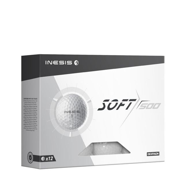 Inesis Golf Balls x12 - Inesis Soft 500