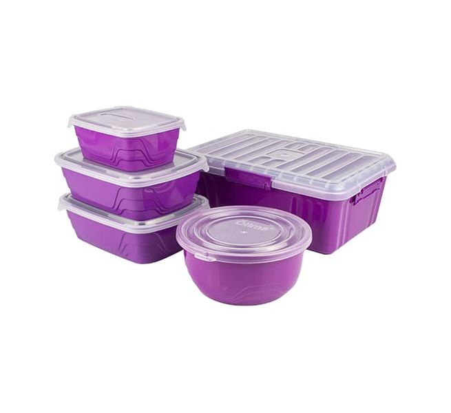 Zazo Otima 5 Piece Storage Containers