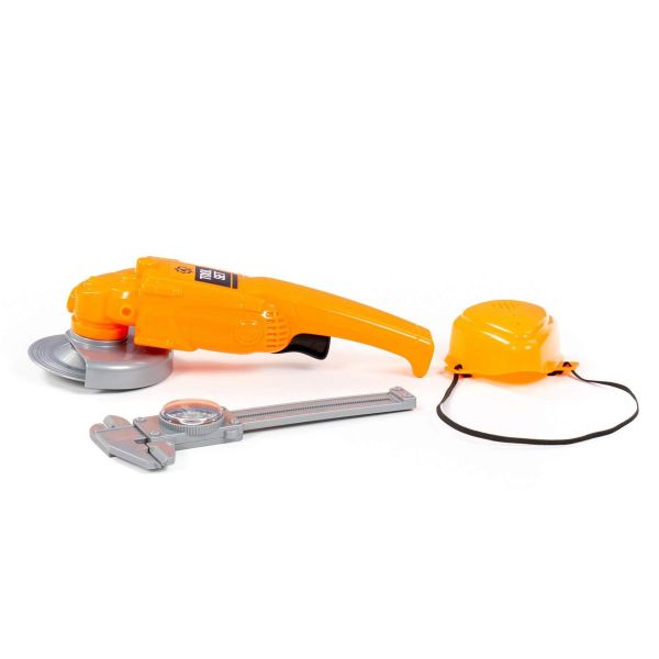 Toy Tool Play Set with Grinder - Orange
