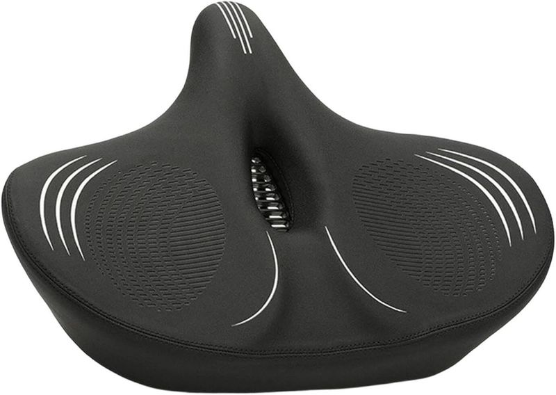 Harilla Bike Cycling Seat Enlarged Oversized Comfortable Shock Absorbing