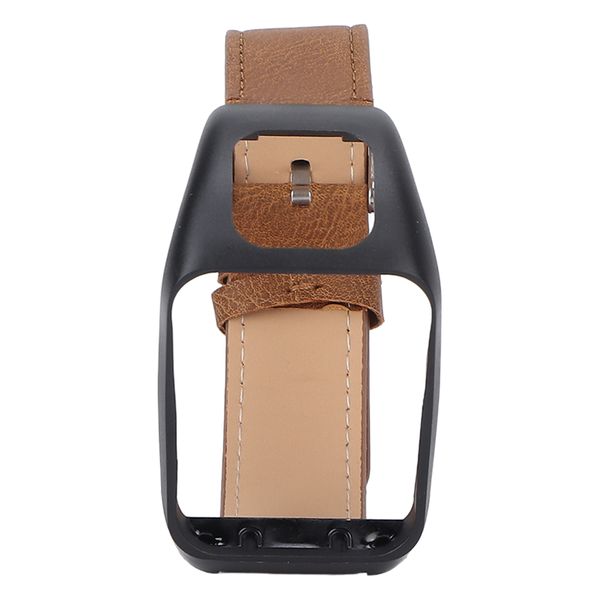 Smartwatch Band Strap Leather Wrist Watchband for TOMTOM Runner3 Adventurer