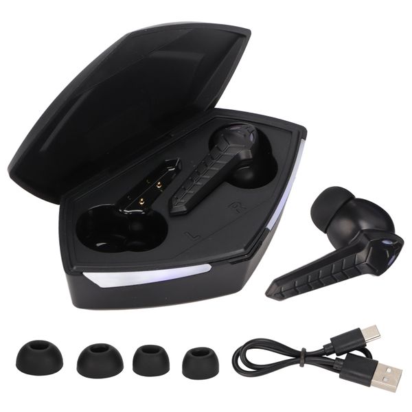 P36 Wireless Gaming Earbuds HiFi Low Latency Cool Breathing Light Earphones