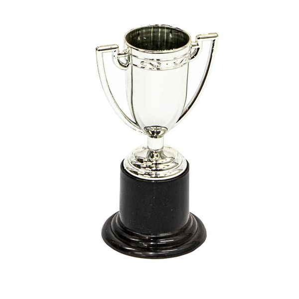 Mini Silver Cup Trophy with Handle &amp; Base - 24 Trophies
