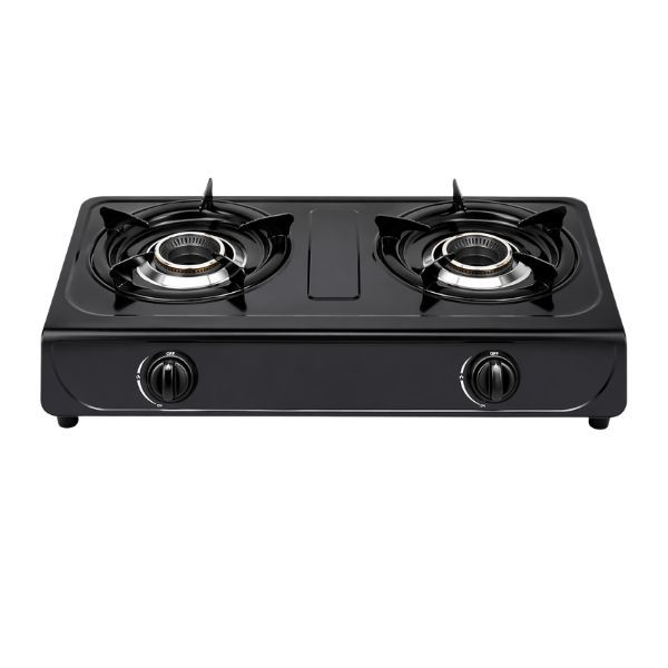 2 Burner Gas Stove - Portable Tabletop LPG Cooker