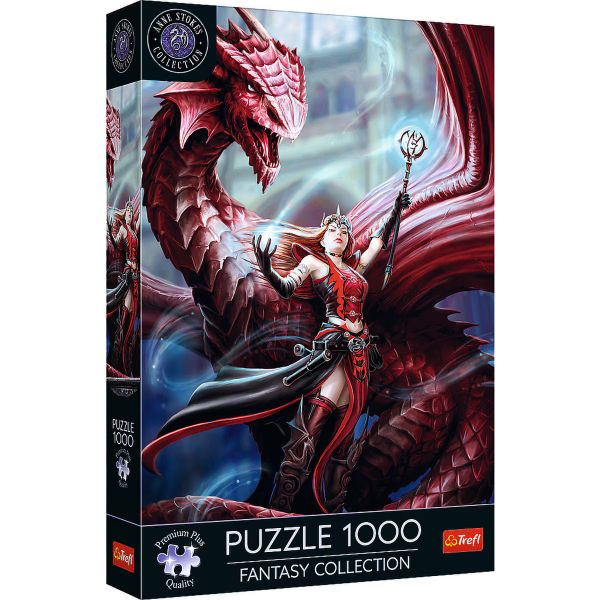 Trefl Premium - Fantasy : Scarlet Mage - 1000 Piece