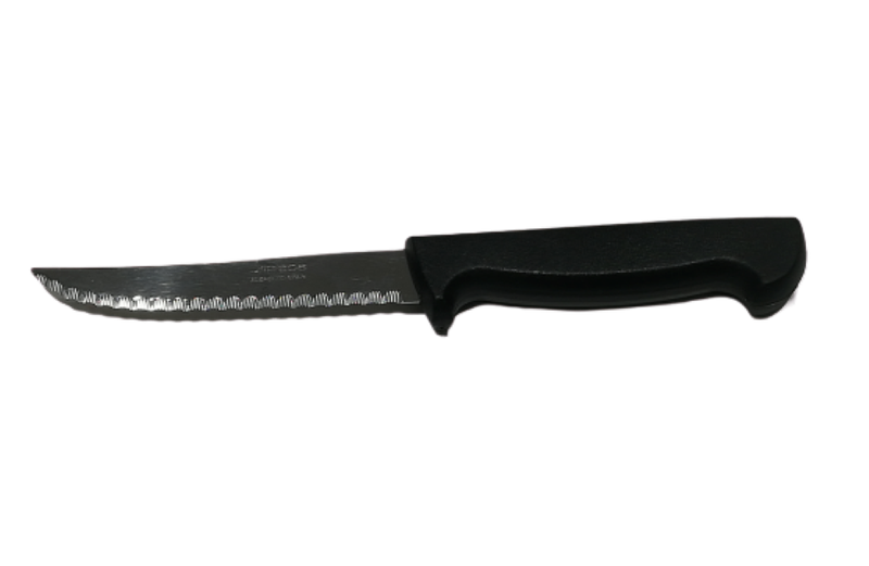 Steak Knife 6 Pieces Set 105mm Basic Black Handle Arcos