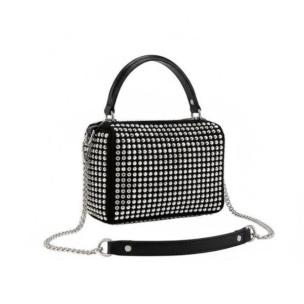 Glam Rhinestone Party &amp; Evening Mini Shoulder Bag