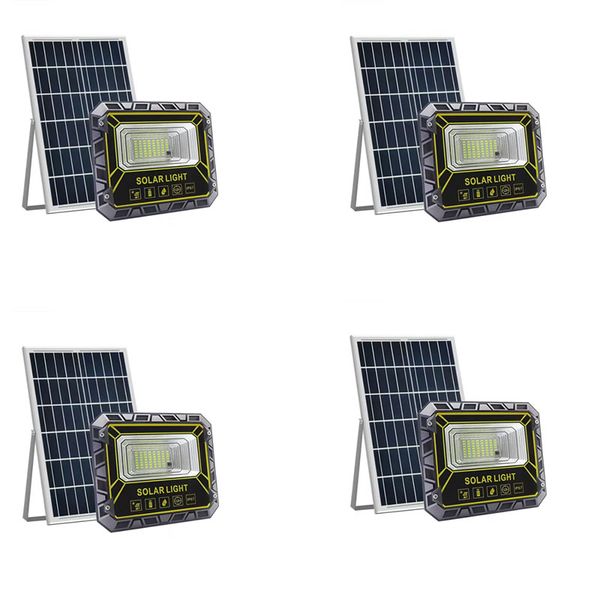 4 Set Of 100W Solar LED Human Induction Spotlight Outdoor Light FA-GTX-100W