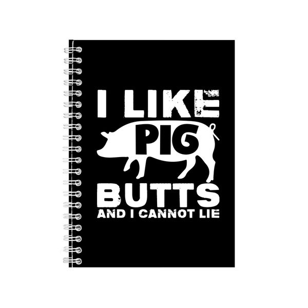 Pig Notebook Pet Gift Idea Writing Book Notepad Pad 33